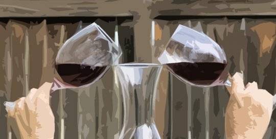 Ritual del vino boda civil